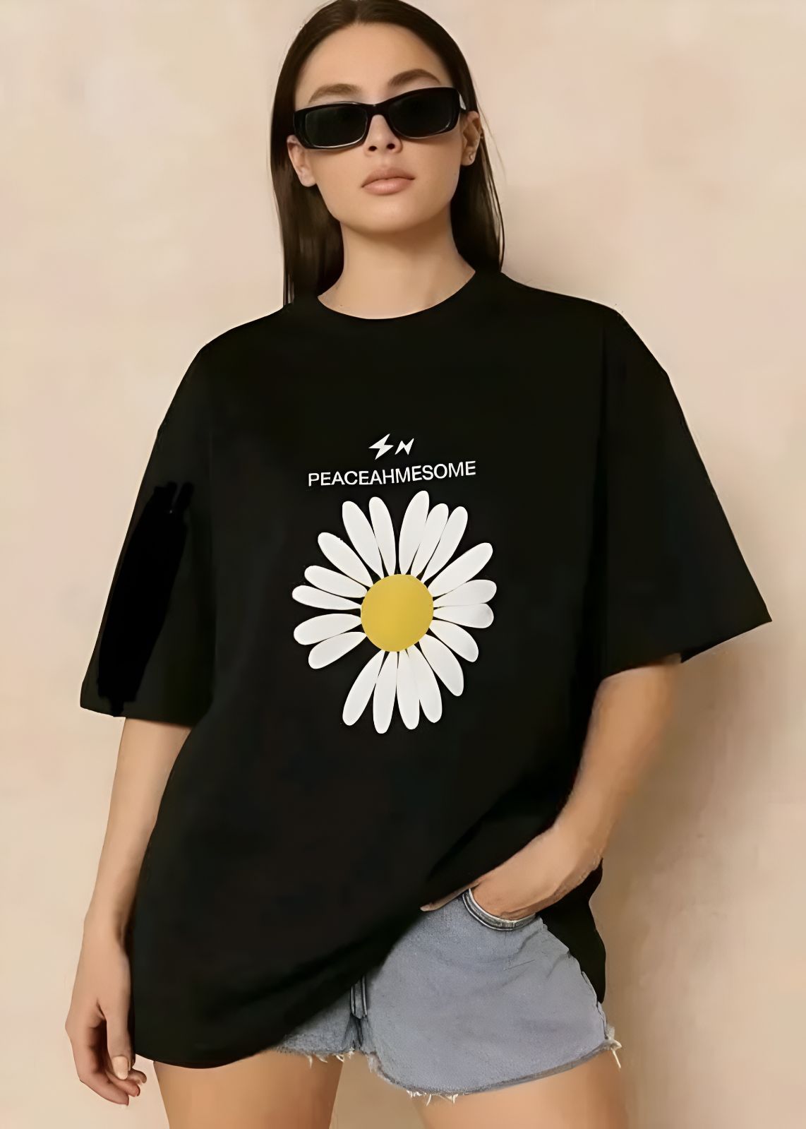 Printed floral tshirt